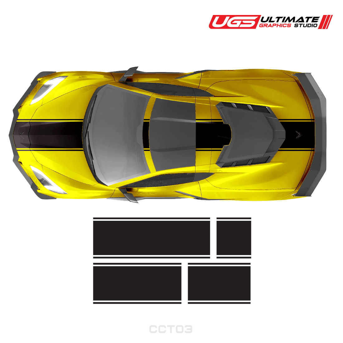 Corvette Racing Stripes