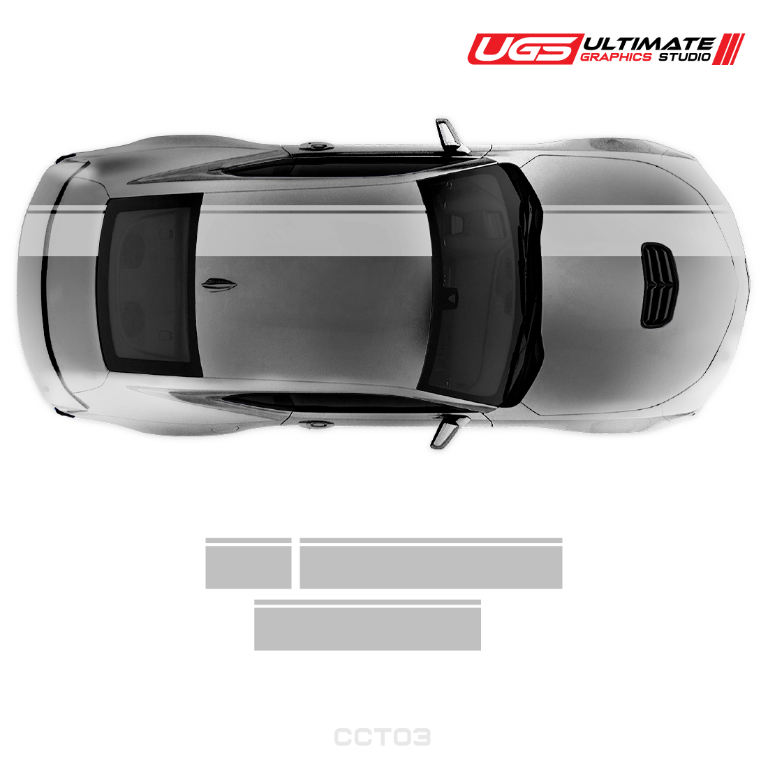 Chevrolet Camaro Racing Top Stripe