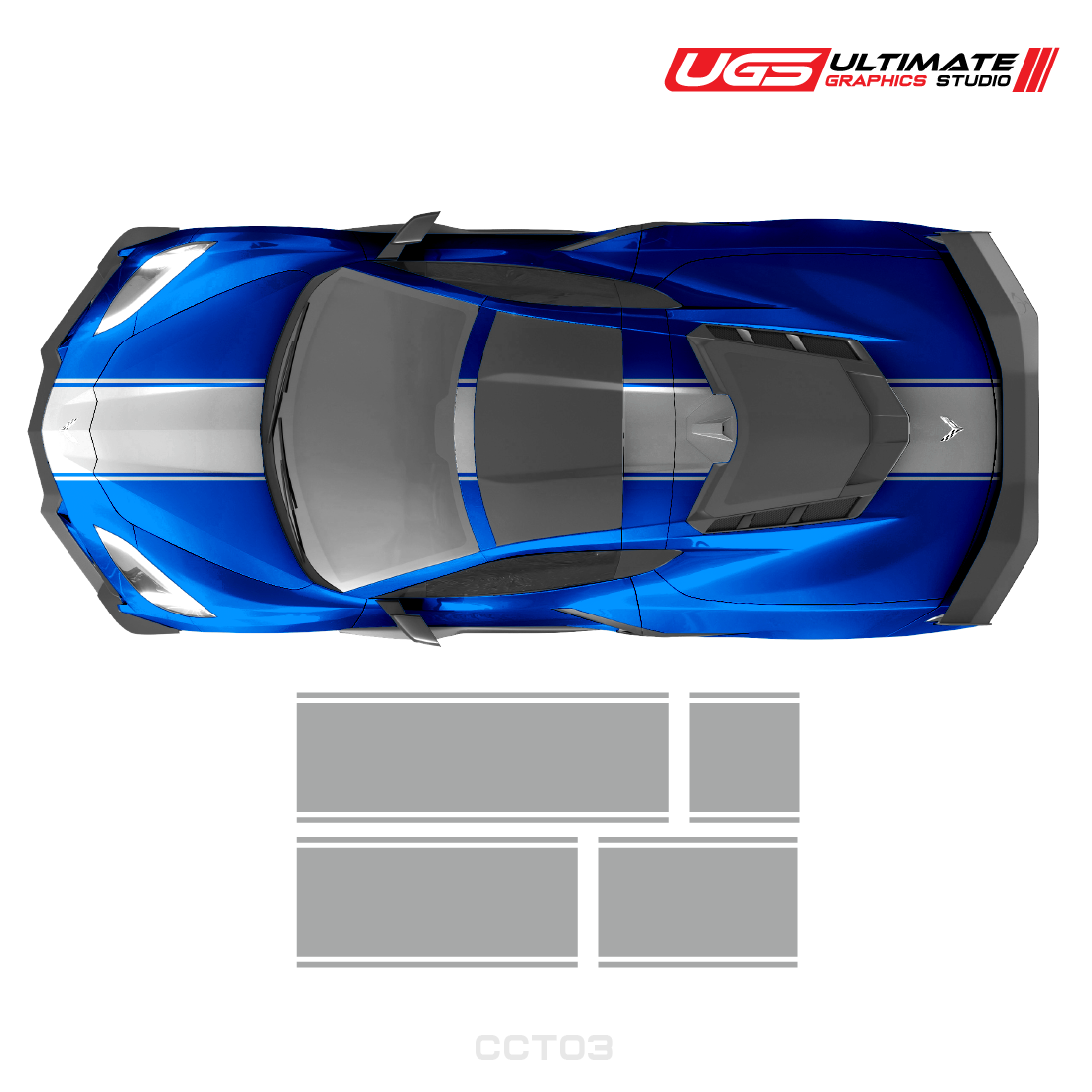 Corvette Racing Stripes