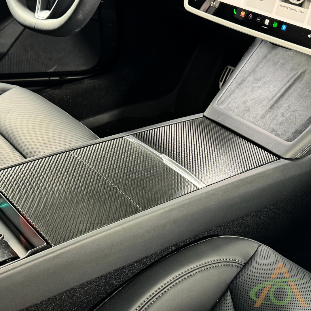 Center Console Vinyl Wrap for Refreshed Model 3 & Y