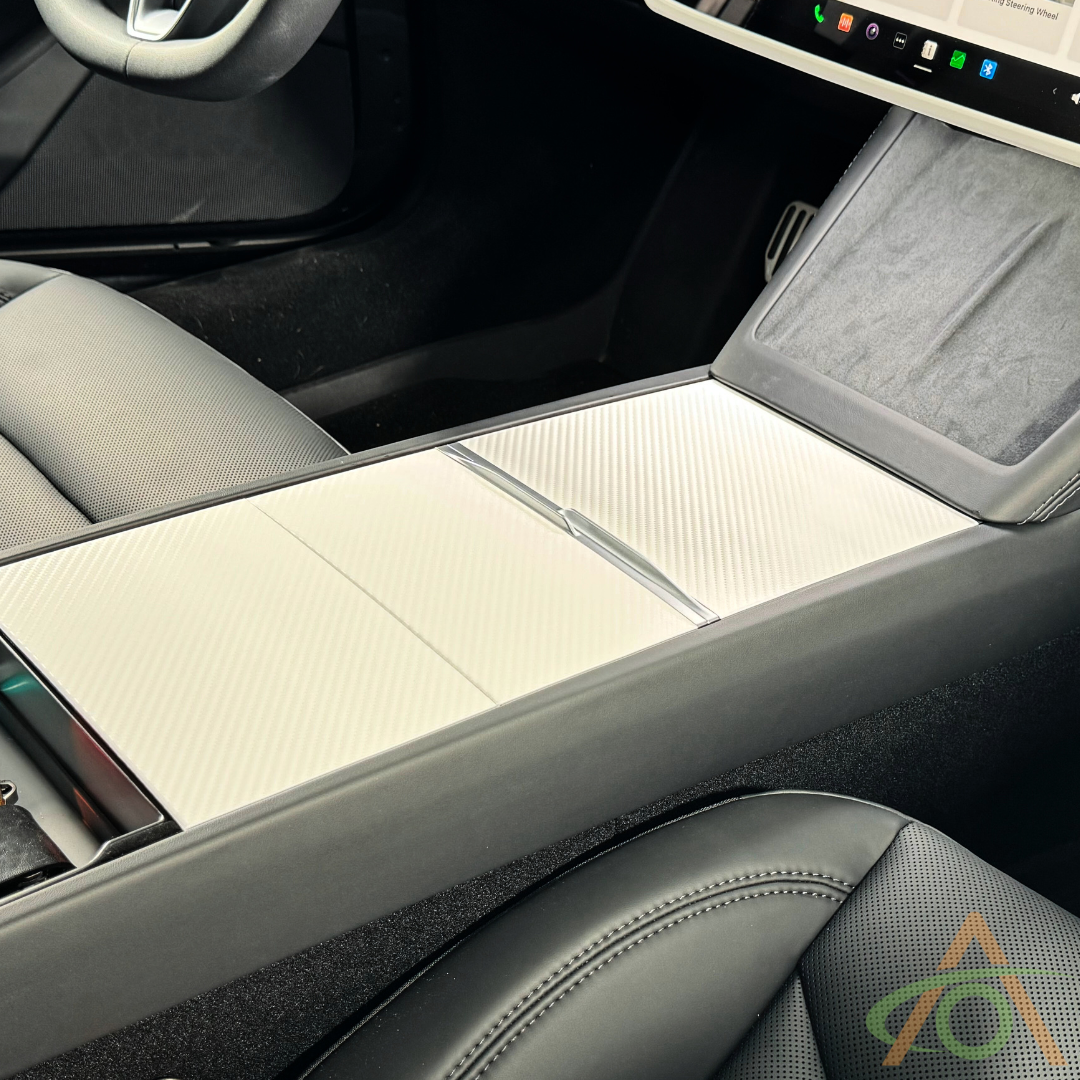 Center Console Vinyl Wrap for Refreshed Model 3 & Y