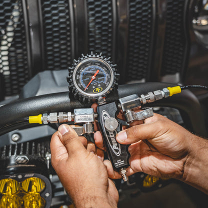 ORI Shock Boss™ V2 - 800 psi Dual Fill Strut Inflator - Portable Nitrogen Shock Tuning Kit