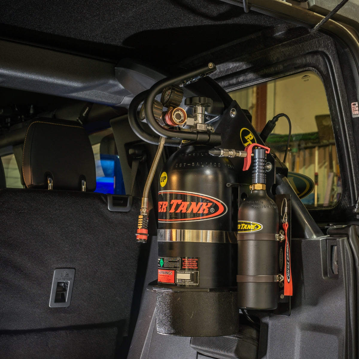 4 Door Bronco Plate - Power Tank or Propane Tank mount (6th Gen 2021+)