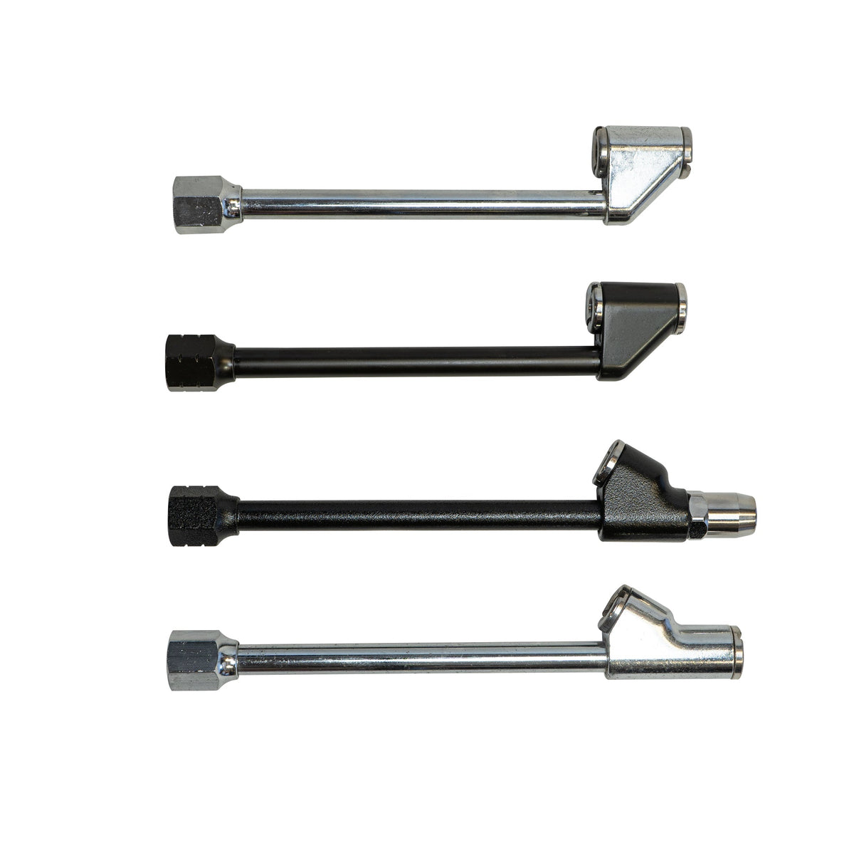 Dual Head Air Chuck - Straight Forward, Angled Back Power Tank