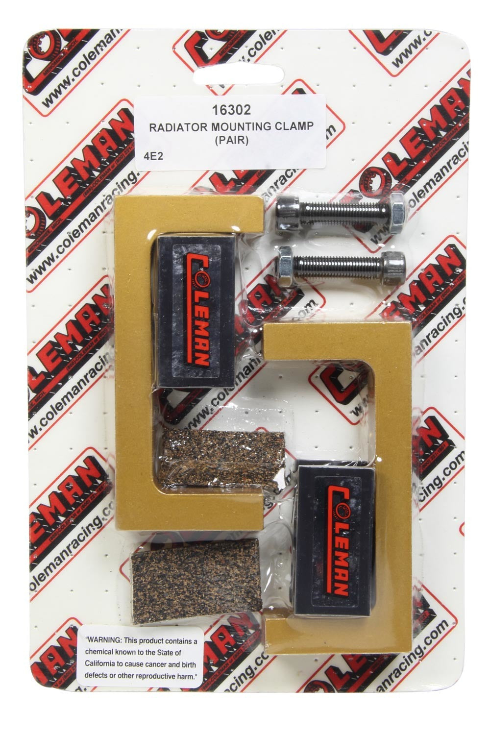 16302 COLEMAN RACING PRODUCTS