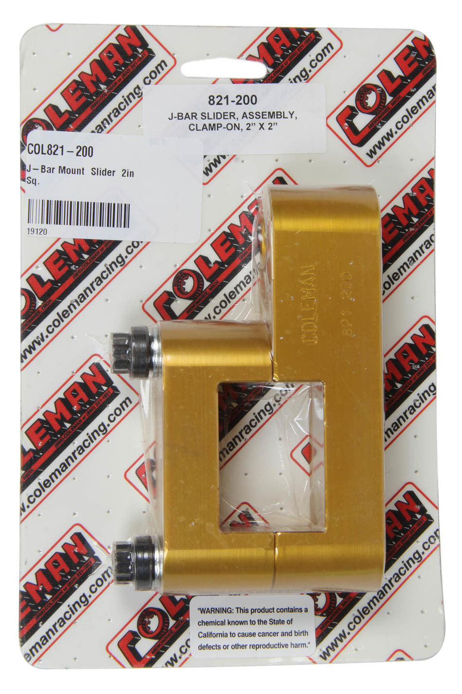 821-200 COLEMAN RACING PRODUCTS