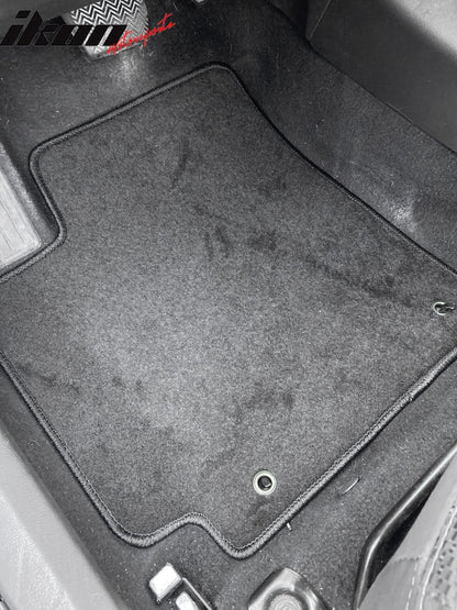 2009-2013 Toyota Corolla Car Mat Black Carpet 4PC Nylon