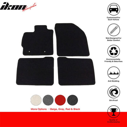 2010-2011 Toyota Prius Car Mats Carpet 4PC Nylon