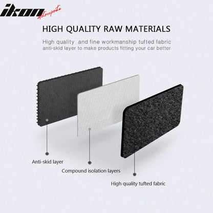 Car Floor Mat for 1998-2002 Toyota Corolla 4PCS Anti-Slip  Nylon