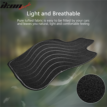 2020-2025 Toyota Supra MK5 Car Floor Mats Carpet 2PC Nylon