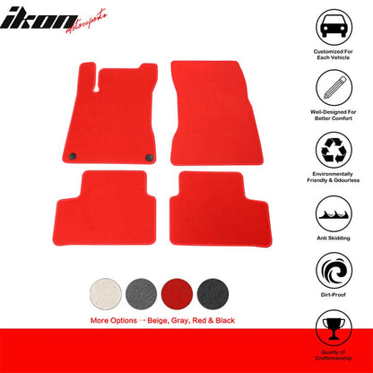 2020-2023 Benz C118 CLA-Class Nylon Floor Mats Front Rear Carpet