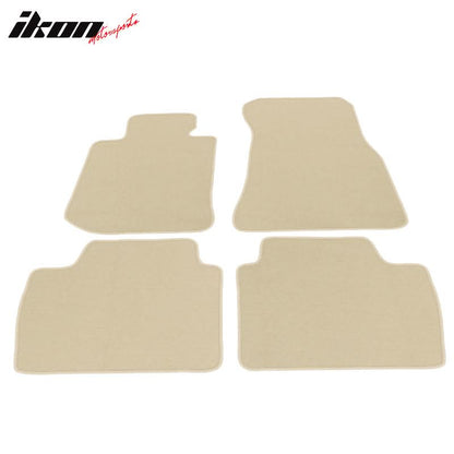 2021-2025 BMW G22 4 Series Nylon Floor Mat Front Rear Carpet Set