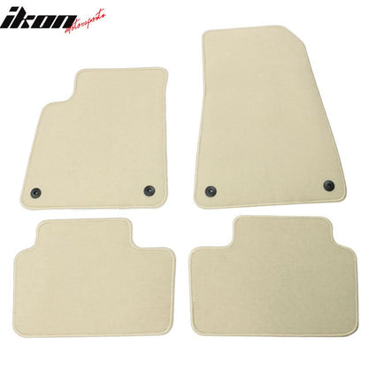 2021-2023 Polestar 2 Nylon Car Floor Mats Front Rear Carpets 4PC