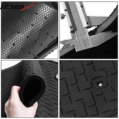 Car Floor Mat for 2011-2016 F10 5 Series Sedan Black All Season Latex