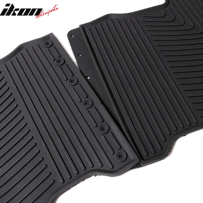 Car Floor Mat for 2013-2018 Toyota RAV4 XA40 Latex All Weather Carpet