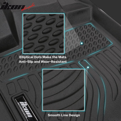 Car Floor Mat for 2021-2025 Ford Bronco Sport 3D Cargo Liner TPE