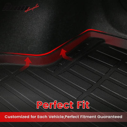 Car Floor Mat for 2023-2025 Honda CR-V All Weather Rear Liner TPE