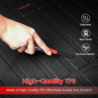 Car Floor Mat for 2021-2025 Jeep Wrangler All Weather Liner TPE