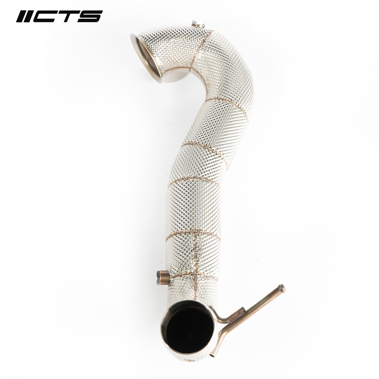 CTS Turbo 3.5" Race Downpipe for Mercedes-Benz M133 A45/CLA45/GLA45 AMG CTS-EXH-DP-0029