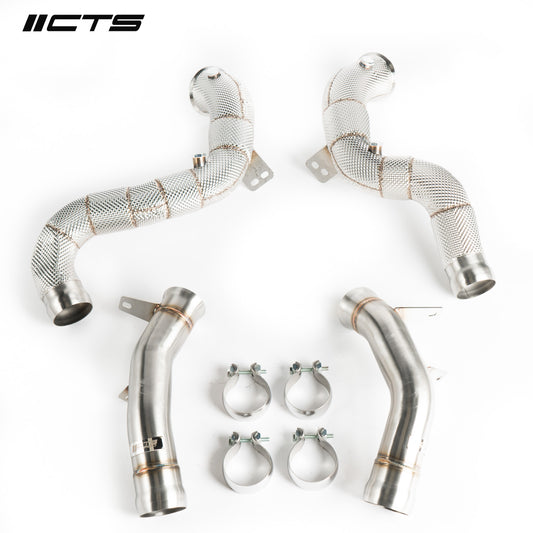 CTS Turbo Mercedes-Benz M177/W213 E63S Downpipes CTS-EXH-DP-0031