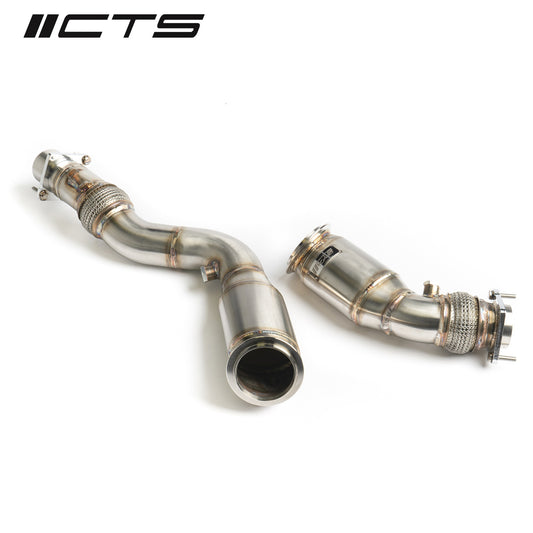 CTS Turbo 3" Stainless Steel High-Flow CATS BMW S55 F80 F82 F87 M3/M4/M2 Competition CTS-EXH-DP-0025-CAT