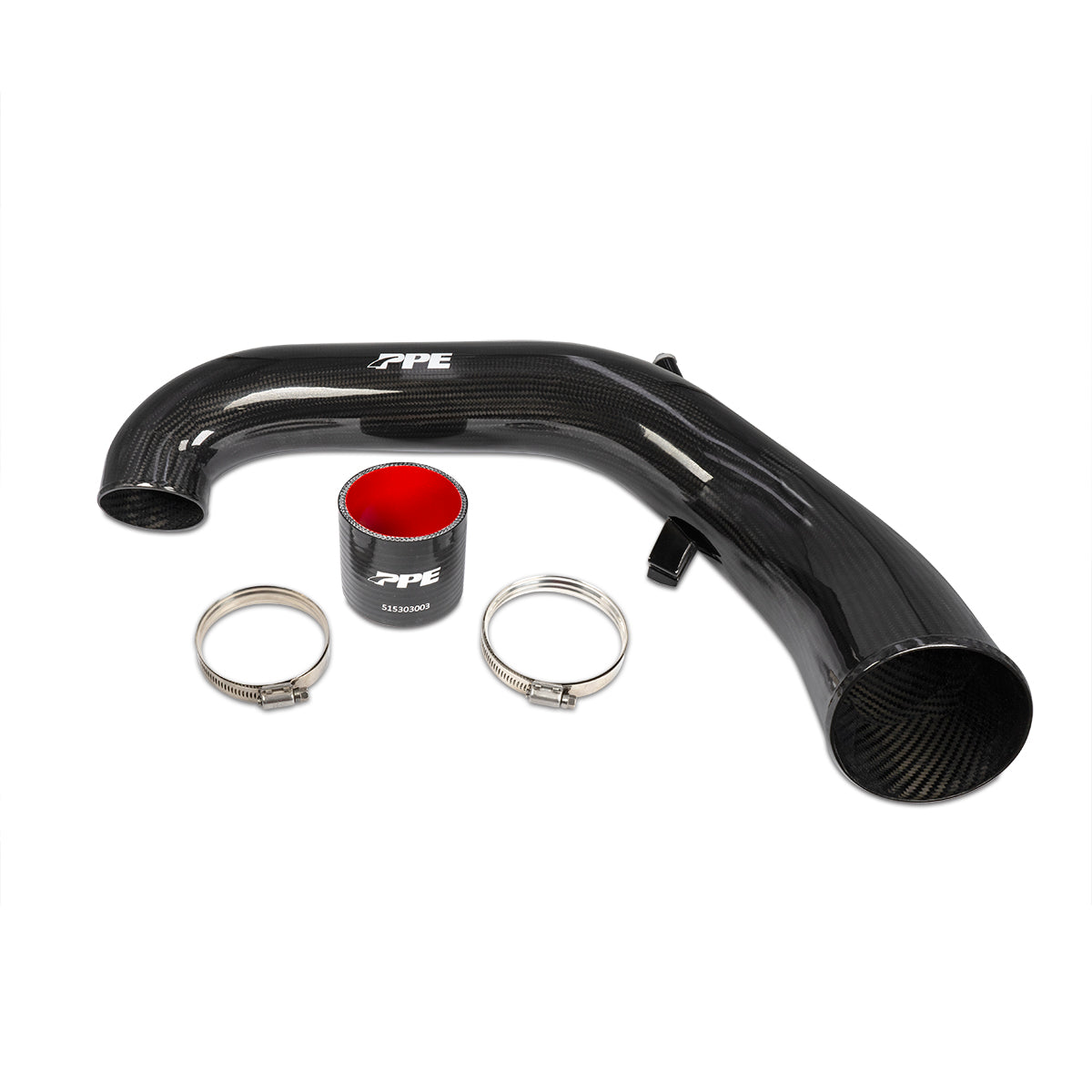 2020-2023 GM 1500 3.0L - Zilla Carbon Fiber Intake Tube -  PPE, Pacific Performance Engineering