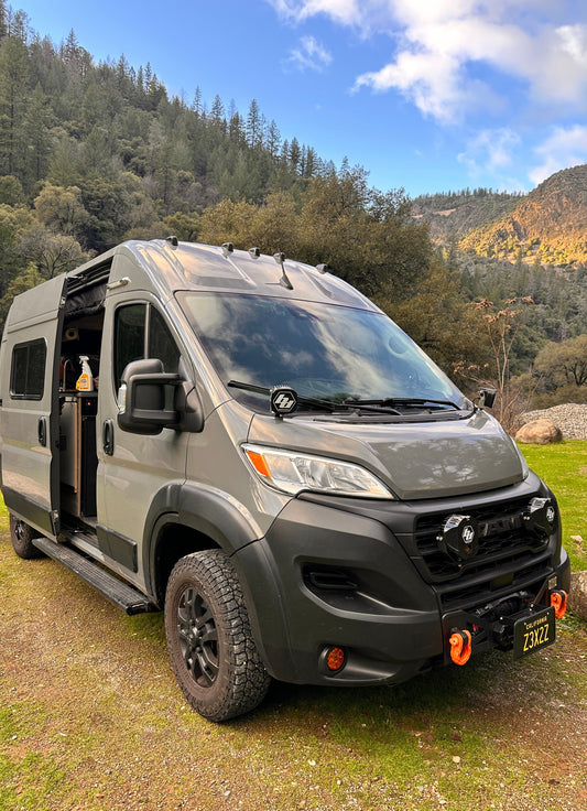 CAtuned Off-Road 2023+ Ram ProMaster Ditch Light Brackets