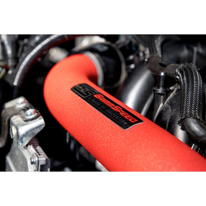 GrimmSpeed Charge Pipe Kit - Red - 2015-21 Subaru WRX GRM090250