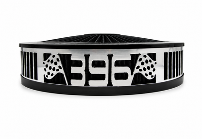 Granatelli Blingz Beauty Bandz Black Air Filter Assembly – 396 Graphic – 750022