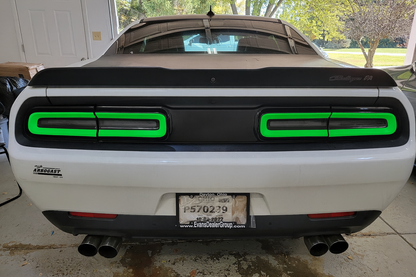 15-23 Dodge Challenger Colored Taillight Tint Overlay