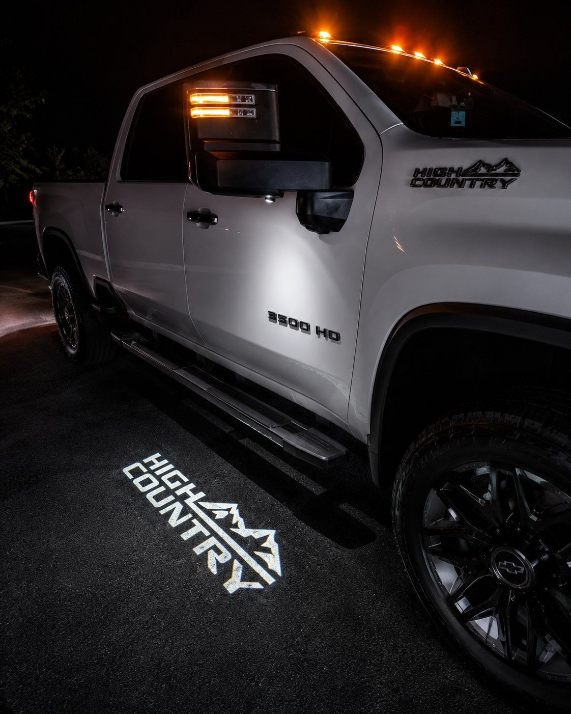 Silverado High Country Puddle Lights
