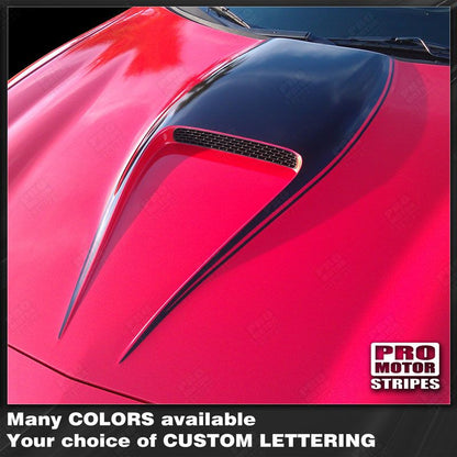 Chevrolet Camaro 1998-2002 Manta Ray Hood Scoop and Rear Stripes