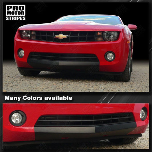 Chevrolet Camaro 2010-2013 Front Valance Blackout Decals