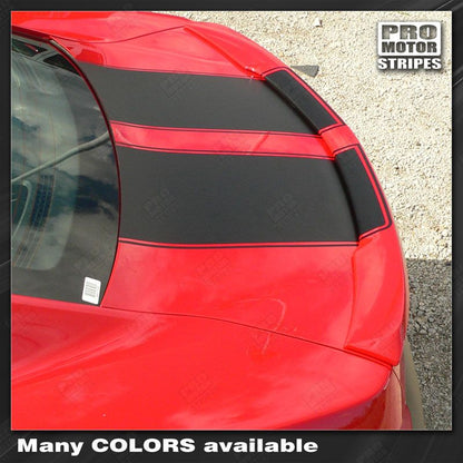 Chevrolet Camaro 2010-2015 Rally Racing Stripes Hood & Trunk Decals