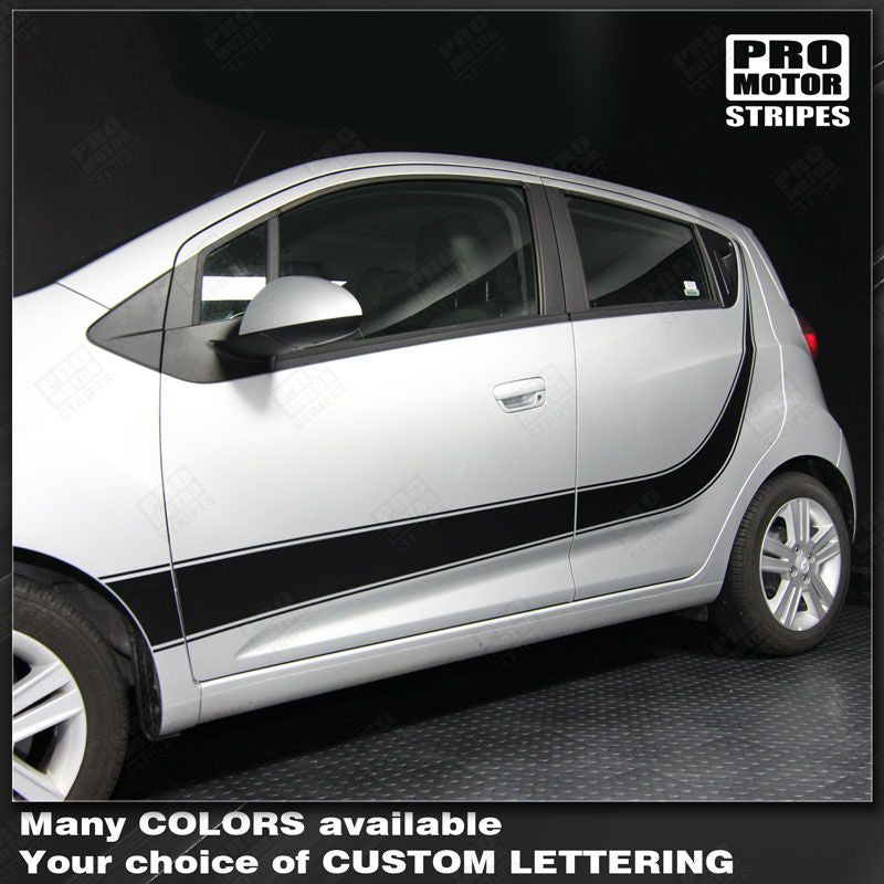 Chevrolet Spark 2013-2015 Rocker Panel Side Stripes