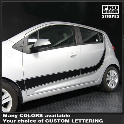 Chevrolet Spark 2013-2015 Rocker Panel Side Stripes