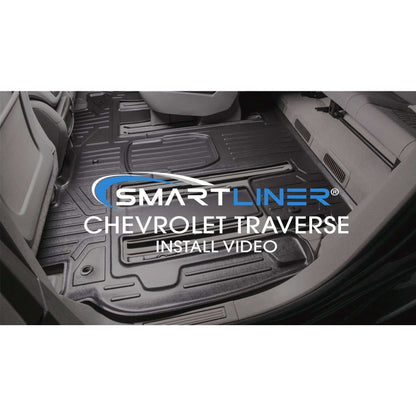 SMARTLINER Floor Liners for Traverse/Enclave/Acadia/Outlook ((2nd Row Bench))