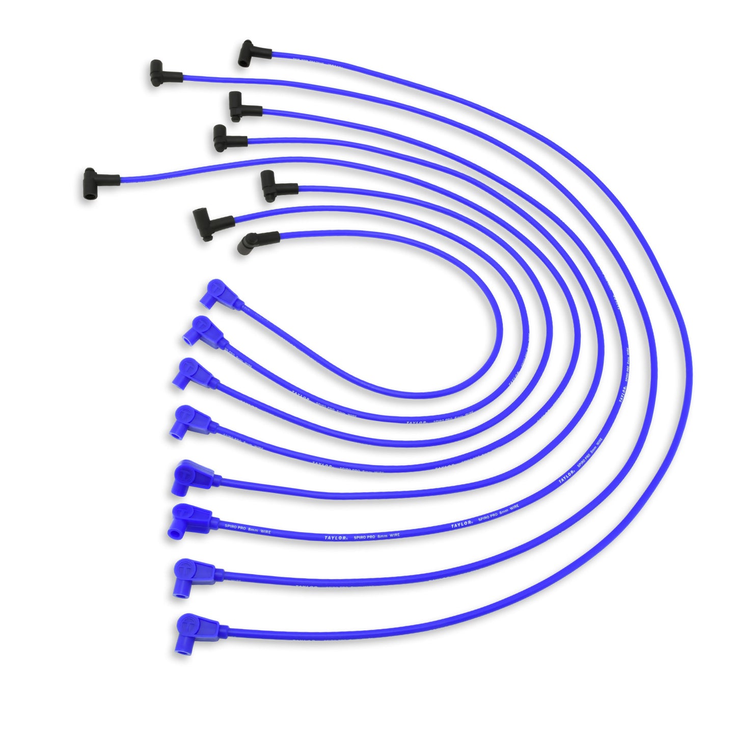 Taylor Cable 8mm Spiro-Pro custom 8 cyl blue 74606