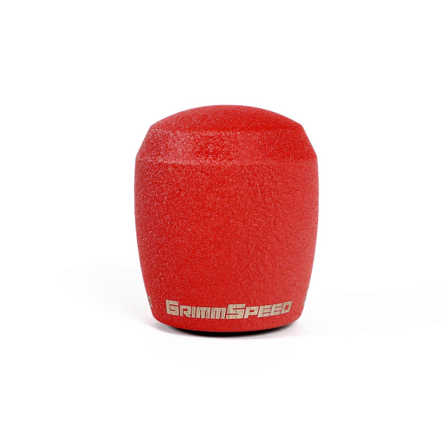 Grimmspeed Stubby Shift Knob - Red - Universal GRM380003