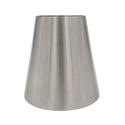 4.000" OD x 3.000" OD 14ga Reducer - Polished OD - 6061 Aluminum - (3.000" Long)
