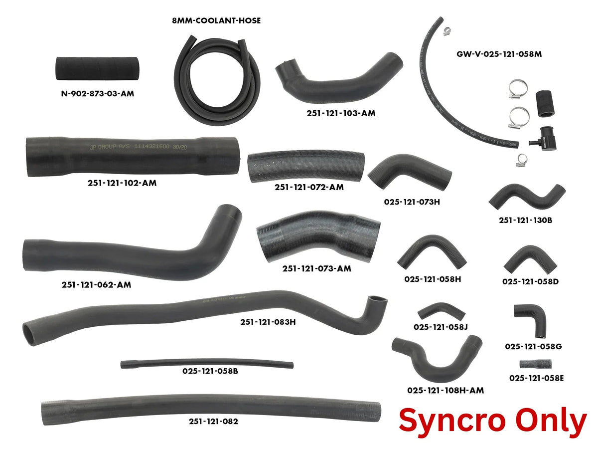 Cooling Hose Kit (2WD/Syncro) [Vanagon]