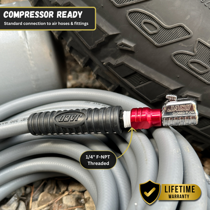 Lightning™ S2 Quick-Connect Tire Air Chuck - 1/4" F-NPT