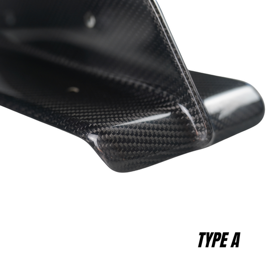 JDMuscle [15-21 WRX/STI] Carbon Fiber Replacement Spoiler Base for JDMuscle VS Style Euro GT or Varis GT Wing