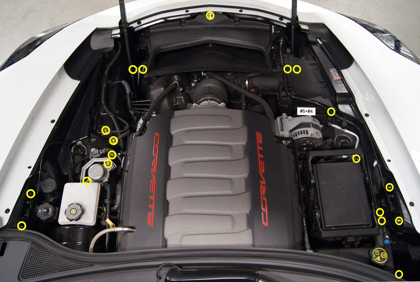 Chevrolet C7 Corvette (2014-2019) Titanium Engine Bay Kit