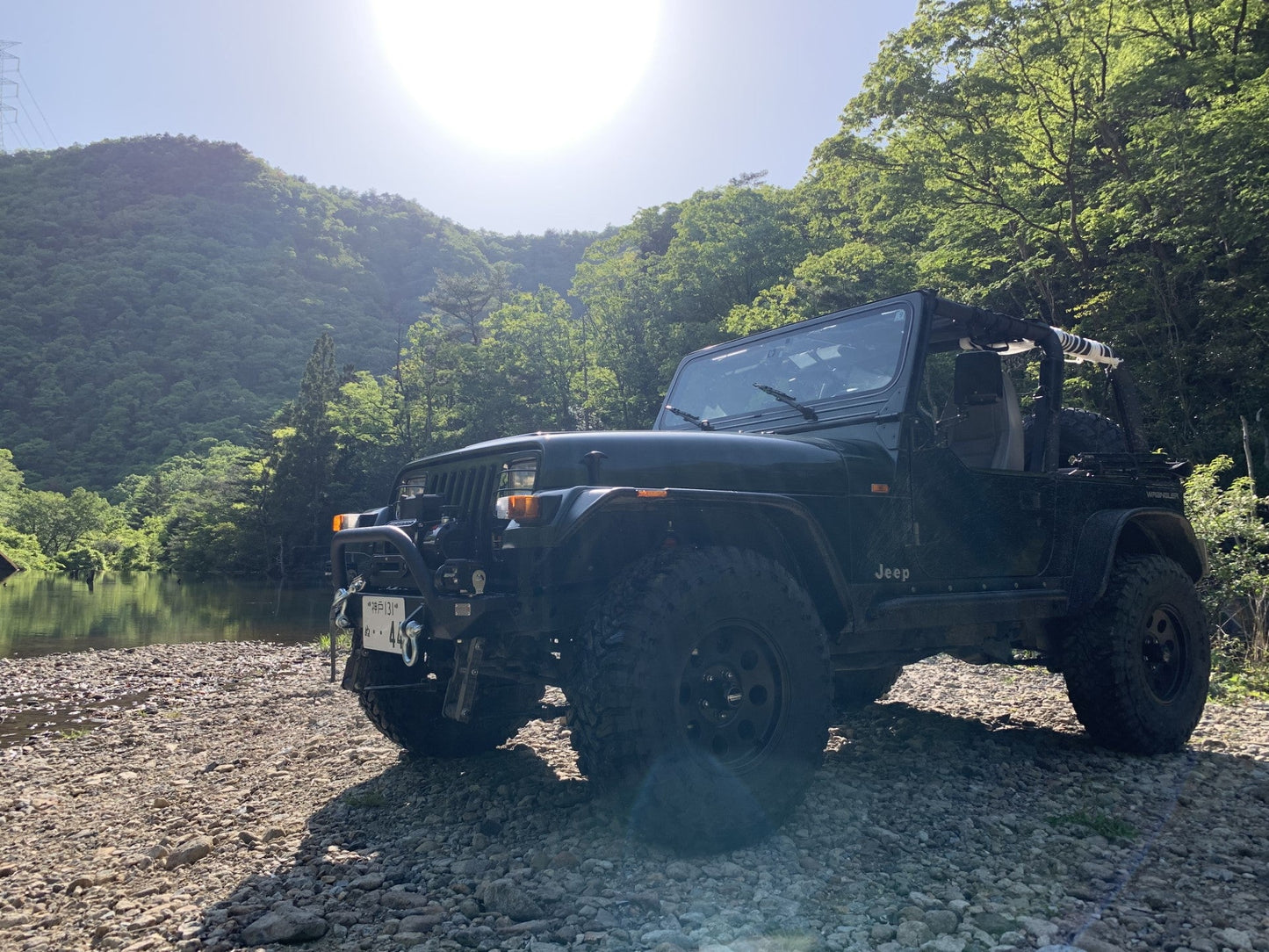 Fishbone Offroad Piranha Front Bumper with Winch Guard for 1987-2006 Jeep Wrangler FB22048