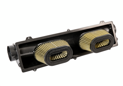 AWE Tuning S-FLO Carbon Intake for Porsche 991 Turbo and Turbo S 2660-13040