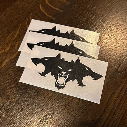 3-Headed Cerberus - Cyberbeast Tesla Logo Decals