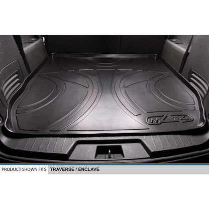 SMARTLINER Floor Liners for Traverse/Enclave/Acadia/Outlook ((2nd Row Bench))