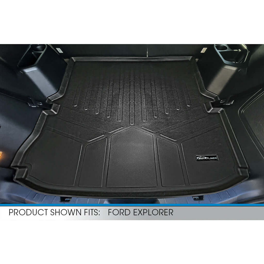 SMARTLINER Floor Liners for 2017-2019 Ford Explorer (without 2nd Row Center Console)