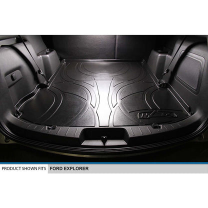 SMARTLINER Custom Fit Floor Liners For 2011-2014 Ford Explorer (with 2nd Row Center Console)